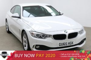Used 2015 WHITE BMW 4 SERIES Coupe 2.0 420D SE 2d AUTO 188 BHP (reg. 2015-10-05) for sale in Manchester