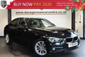 Used 2016 BLACK BMW 3 SERIES Saloon 2.0 320D XDRIVE SE 4DR AUTO 188 BHP full service history (reg. 2016-03-04) for sale in Bolton