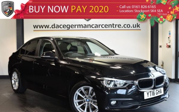 Used 2016 BLACK BMW 3 SERIES Saloon 2.0 320D XDRIVE SE 4DR AUTO 188 BHP full service history (reg. 2016-03-04) for sale in Bolton