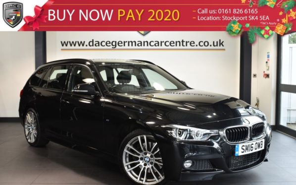Used 2016 BLACK BMW 3 SERIES Estate 3.0 330D M SPORT TOURING 5DR AUTO 255 BHP full bmw service history (reg. 2016-06-21) for sale in Bolton