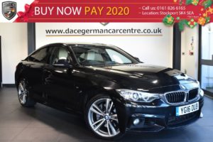 Used 2016 BLACK BMW 4 SERIES GRAN COUPE Coupe 3.0 435D XDRIVE M SPORT  4DR AUTO 309 BHP full bmw service history (reg. 2016-04-25) for sale in Bolton