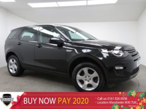 Used 2016 BLACK LAND ROVER DISCOVERY SPORT Estate 2.0 TD4 SE TECH 5d 150 BHP (reg. 2016-11-04) for sale in Manchester