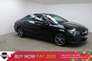 Used 2016 BLACK MERCEDES-BENZ CLA Coupe 2.1 CLA200 CDI SPORT 4d 136 BHP (reg. 2016-11-04) for sale in Manchester
