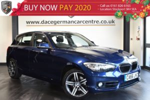 Used 2016 BLUE BMW 1 SERIES Hatchback 2.0 118D SPORT 5DR 147 BHP full service history (reg. 2016-12-17) for sale in Bolton