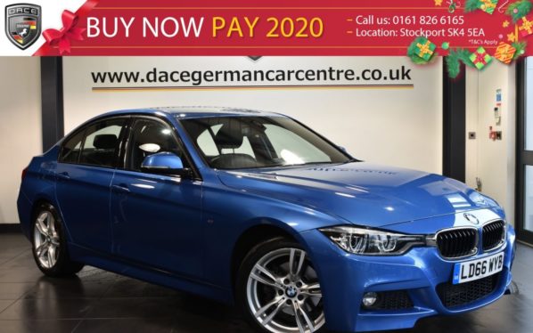 Used 2016 BLUE BMW 3 SERIES Saloon 2.0 320D M SPORT 4DR 188 BHP full service history (reg. 2016-11-18) for sale in Bolton