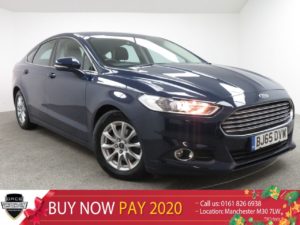 Used 2016 BLUE FORD MONDEO Hatchback 1.5 ZETEC ECONETIC TDCI 5d 114 BHP (reg. 2016-09-30) for sale in Manchester