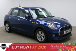 Used 2016 BLUE MINI HATCH ONE Hatchback 1.2 ONE 5d 101 BHP (reg. 2016-11-07) for sale in Manchester