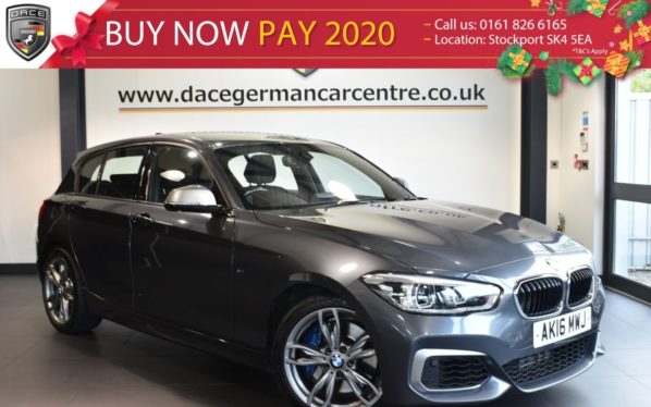 Used 2016 GREY BMW 1 SERIES Hatchback 3.0 M135I 5DR AUTO 322 BHP full bmw service history (reg. 2016-06-17) for sale in Bolton