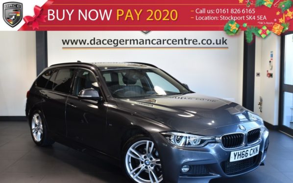 Used 2016 GREY BMW 3 SERIES Estate 2.0 318D M SPORT TOURING 5DR AUTO 148 BHP full bmw service history -  and pound;30 road tax (reg. 2016-10-03) for sale in Bolton