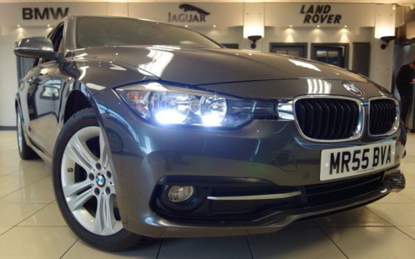 Used 2016 GREY BMW 3 SERIES Saloon 2.0 320D XDRIVE SPORT 4DR AUTO 188 BHP full service history (reg. 2016-11-13) for sale in Hazel Grove