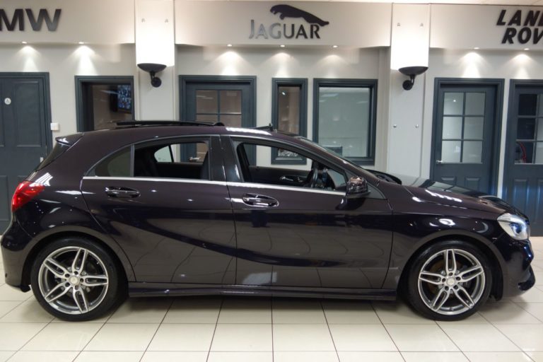 Used 2016 PURPLE MERCEDES-BENZ A CLASS Hatchback 2.1 A 200 D AMG LINE ...