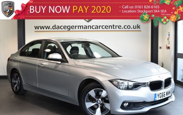 Used 2016 SILVER BMW 3 SERIES Saloon 2.0 320D ED PLUS 4DR 161 BHP full service history (reg. 2016-09-30) for sale in Bolton