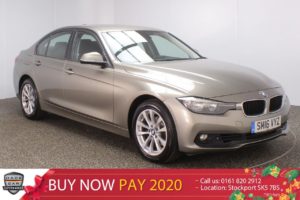 Used 2016 SILVER BMW 3 SERIES Saloon 2.0 320I XDRIVE SE 4DR SAT NAV 1 OWNER 181 BHP (reg. 2016-06-27) for sale in Stockport