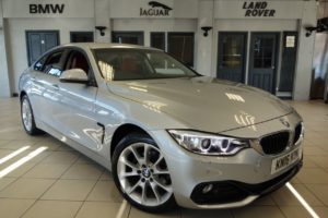 Used 2016 SILVER BMW 4 SERIES Coupe 2.0 420D XDRIVE SPORT GRAN COUPE 4d AUTO 188 BHP 1 OWNER (reg. 2016-04-06) for sale in Hazel Grove