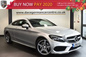Used 2016 SILVER MERCEDES-BENZ C CLASS Coupe 2.1 C 220 D AMG LINE 2DR AUTO 168 BHP full service history (reg. 2016-09-23) for sale in Bolton