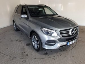 Used 2016 SILVER MERCEDES-BENZ GLE-CLASS Estate 2.1 GLE 250 D 4MATIC SPORT 5d AUTO 201 BHP SAT NAV FULL LEATHER INTERIOR (reg. 2016-04-22) for sale in Stockport