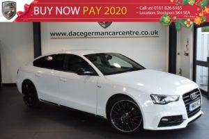 Used 2016 WHITE AUDI A5 Hatchback 2.0 TDI BLACK EDITION PLUS 5DR 187 BHP full service history (reg. 2016-06-06) for sale in Bolton