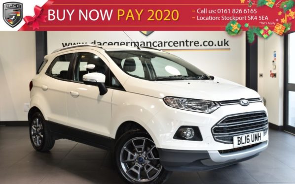 Used 2016 WHITE FORD ECOSPORT Hatchback 1.5 TITANIUM TDCI 5DR 94 BHP full ford service history (reg. 2016-06-28) for sale in Bolton