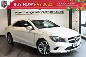 Used 2016 WHITE MERCEDES-BENZ CLA Coupe 2.1 CLA 200 D SPORT 4DR AUTO 134 BHP full service history -  and pound;20 road tax (reg. 2016-09-27) for sale in Bolton