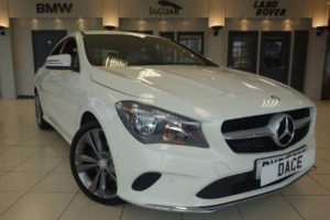 Used 2016 WHITE MERCEDES-BENZ CLA Coupe 2.1 CLA 200 D SPORT 4d AUTO 134 BHP (reg. 2016-09-29) for sale in Hazel Grove