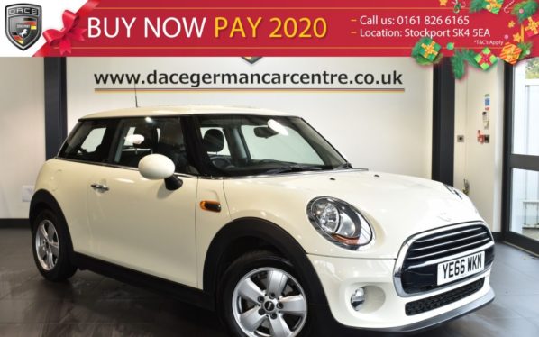 Used 2016 WHITE MINI HATCH COOPER Hatchback 1.5 COOPER 3DR 134 BHP full service history (reg. 2016-11-24) for sale in Bolton