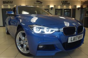 Used 2017 BLUE BMW 3 SERIES Saloon 3.0 335D XDRIVE M SPORT 4d AUTO 308 BHP (reg. 2017-06-29) for sale in Hazel Grove