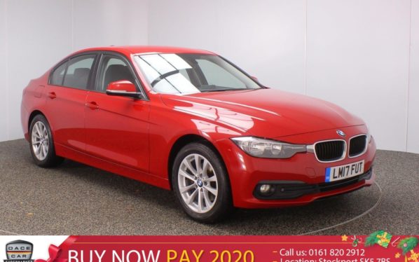 Used 2017 RED BMW 3 SERIES Saloon 2.0 320D SE 4DR AUTO SAT NAV 1 OWNER 188 BHP (reg. 2017-05-17) for sale in Stockport