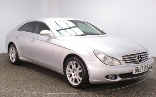 Used 2008 SILVER MERCEDES-BENZ CLS CLASS Coupe 3.0 CLS320 CDI 4DR 222 BHP (reg. 2008-02-29) for sale in Stockport