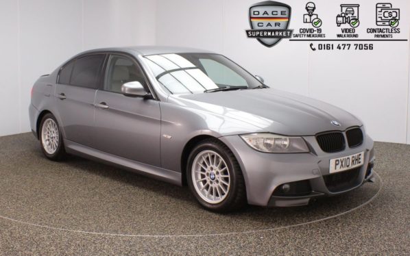 Used 2010 GREY BMW 3 SERIES Saloon 2.0 320D M SPORT 4DR AUTO 175 BHP (reg. 2010-03-01) for sale in Stockport