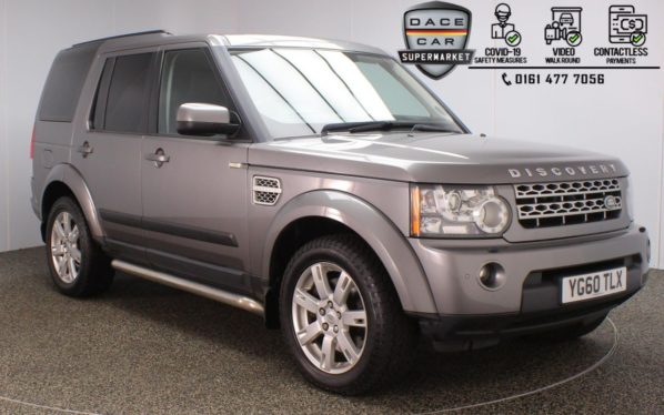 Used 2010 GREY LAND ROVER DISCOVERY 4x4 3.0 4 TDV6 XS 5DR 245 BHP (reg. 2010-10-26) for sale in Stockport