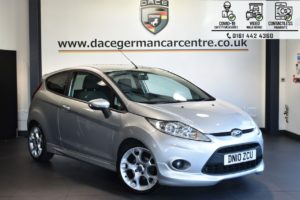 Used 2010 SILVER FORD FIESTA Hatchback 1.6 ZETEC S 3DR 118 BHP (reg. 2010-06-23) for sale in Bolton