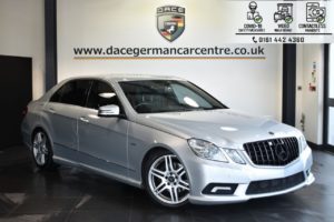Used 2010 SILVER MERCEDES-BENZ E-CLASS Saloon 3.0 E350 CDI BLUEEFFICIENCY SPORT 4DR 231 BHP (reg. 2010-09-01) for sale in Bolton