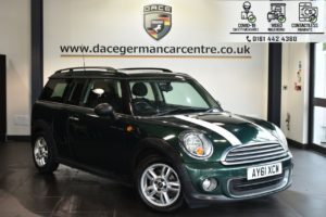 Used 2011 GREEN MINI CLUBMAN Estate 1.6 ONE 5DR 98 BHP (reg. 2011-09-09) for sale in Bolton