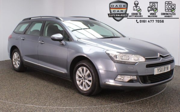 Used 2011 GREY CITROEN C5 Estate 1.6 HDI VTR PLUS NAV 5DR 110 BHP (reg. 2011-06-13) for sale in Stockport