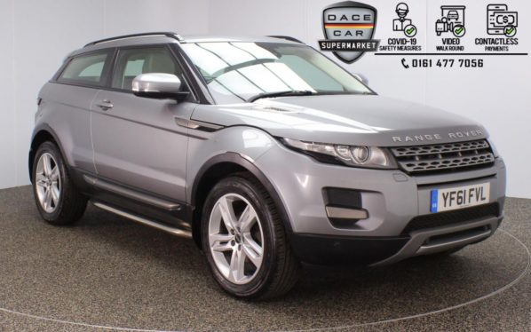 Used 2012 GREY LAND ROVER RANGE ROVER EVOQUE 4x4 2.2 SD4 PURE TECH 3DR 190 BHP (reg. 2012-01-20) for sale in Stockport