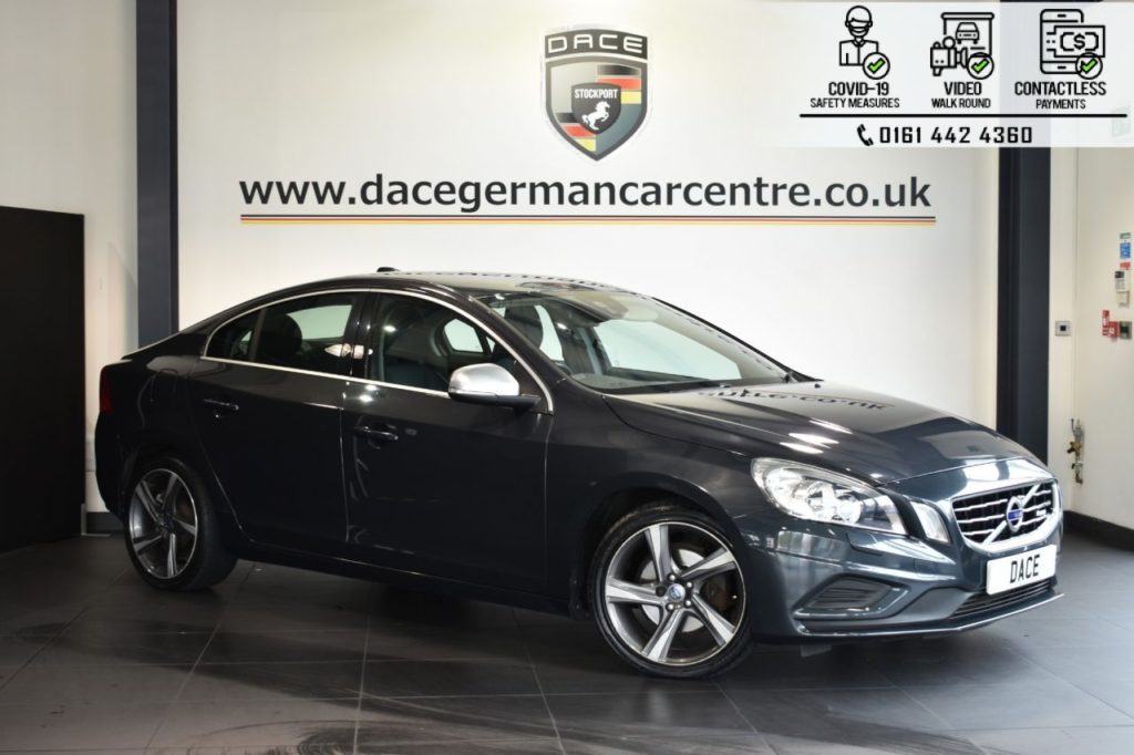 Used 2012 GREY VOLVO S60 Saloon 2.0 D3 R-DESIGN 4DR 161 BHP (reg. 2012-06-29) for sale in Bolton