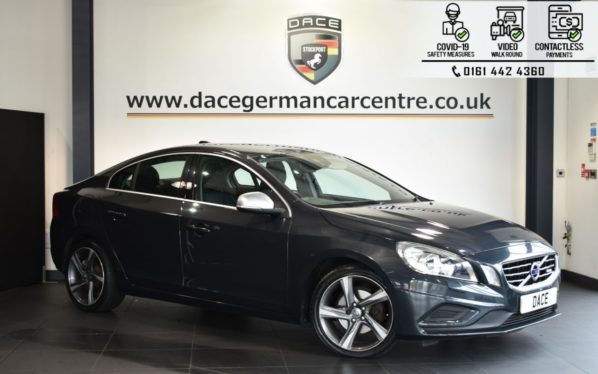 Used 2012 GREY VOLVO S60 Saloon 2.0 D3 R-DESIGN 4DR 161 BHP (reg. 2012-06-29) for sale in Bolton