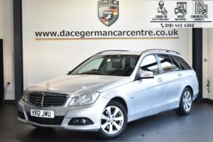 Used 2012 SILVER MERCEDES-BENZ C-CLASS Estate 2.1 C200 CDI BLUEEFFICIENCY SE 5DR AUTO 135 BHP (reg. 2012-03-20) for sale in Bolton