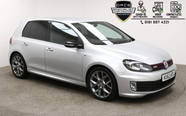 Used 2012 SILVER VOLKSWAGEN GOLF Hatchback 2.0 GTI EDITION 35 5d AUTO 234 BHP (reg. 2012-09-01) for sale in Manchester