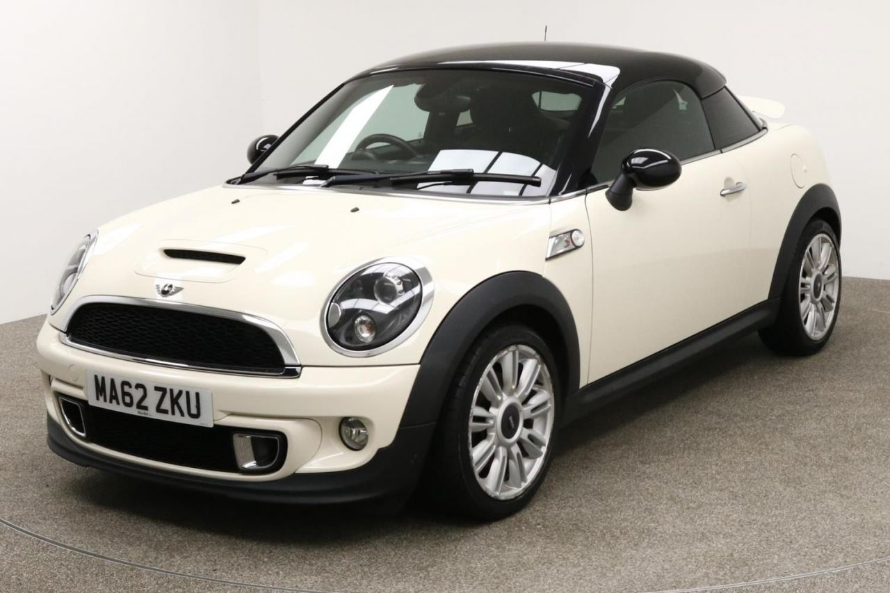 Used 2012 WHITE MINI COUPE Coupe 1.6 COOPER S 2d 181 BHP for sale in