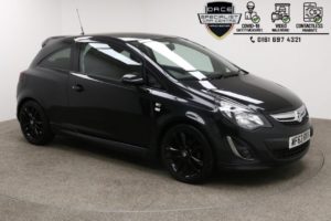Used 2013 BLACK VAUXHALL CORSA Hatchback 1.2 LIMITED EDITION CDTI ECOFLEX 3d 73 BHP (reg. 2013-09-27) for sale in Manchester