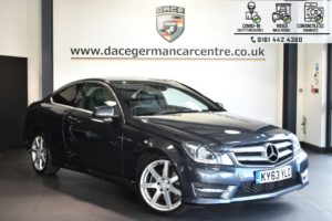 Used 2013 GREY MERCEDES-BENZ C-CLASS Coupe 2.1 C250 CDI BLUEEFFICIENCY AMG SPORT 2DR AUTO 204 BHP (reg. 2013-09-16) for sale in Bolton
