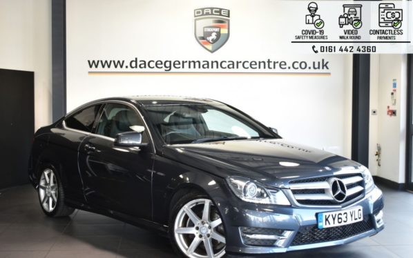 Used 2013 GREY MERCEDES-BENZ C-CLASS Coupe 2.1 C250 CDI BLUEEFFICIENCY AMG SPORT 2DR AUTO 204 BHP (reg. 2013-09-16) for sale in Bolton