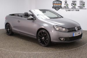 Used 2013 GREY VOLKSWAGEN GOLF Convertible 2.0 GT TDI BLUEMOTION TECHNOLOGY 2DR 139 BHP (reg. 2013-04-30) for sale in Stockport