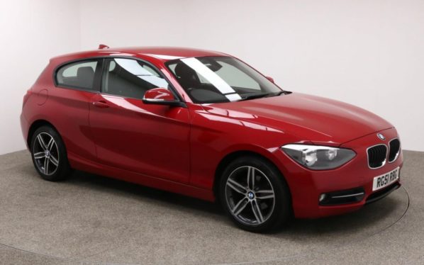 Used 2013 RED BMW 1 SERIES Hatchback 1.6 114I SPORT 3d 101 BHP (reg. 2013-06-04) for sale in Manchester