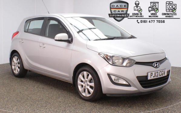 Used 2013 SILVER HYUNDAI I20 Hatchback 1.2 ACTIVE 1 OWNER 5DR 84 BHP (reg. 2013-06-07) for sale in Stockport