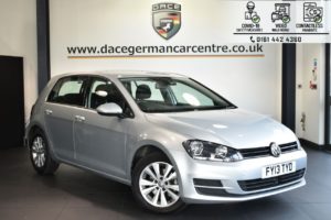 Used 2013 SILVER VOLKSWAGEN GOLF Hatchback 1.4 SE TSI BLUEMOTION TECHNOLOGY DSG 5DR AUTO 120 BHP (reg. 2013-03-22) for sale in Bolton