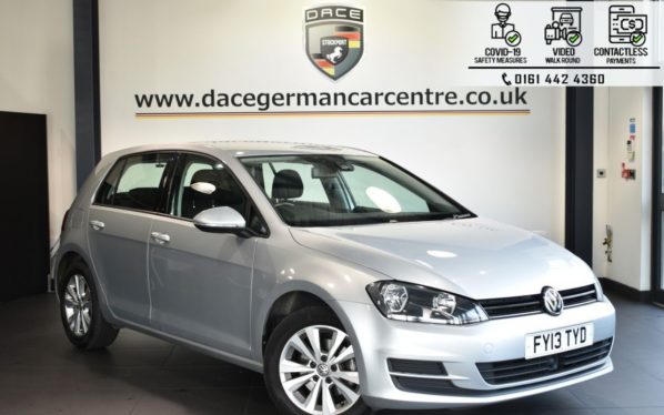 Used 2013 SILVER VOLKSWAGEN GOLF Hatchback 1.4 SE TSI BLUEMOTION TECHNOLOGY DSG 5DR AUTO 120 BHP (reg. 2013-03-22) for sale in Bolton