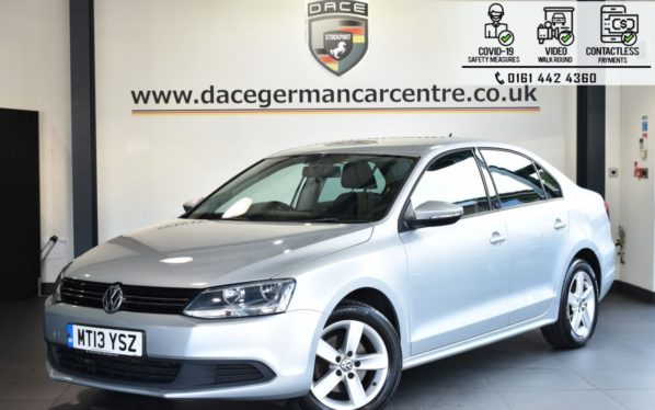 Used 2013 SILVER VOLKSWAGEN JETTA Saloon 1.6 SE TDI BLUEMOTION TECHNOLOGY 4DR 104 BHP (reg. 2013-06-28) for sale in Bolton