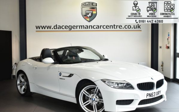 Used 2013 WHITE BMW Z4 Convertible 2.0 Z4 SDRIVE20I M SPORT ROADSTER 2DR 181 BHP (reg. 2013-09-20) for sale in Bolton